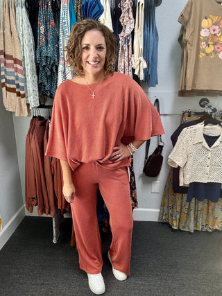 Terracotta Wanderer Top