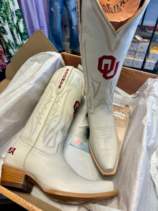 Ivory Western Game Day Boot