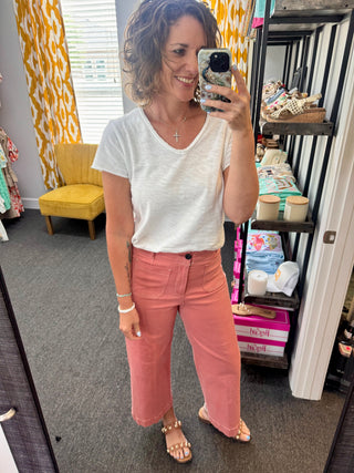 Terracotta Audrey Pants
