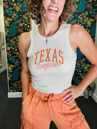 TEXAS Longhorns Tank
