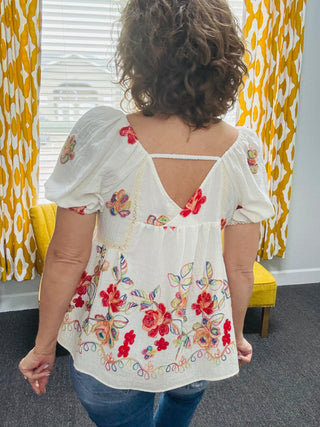 Fiesta Bloom Top