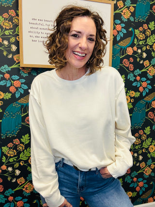 Sunday Soft Cream Pullover