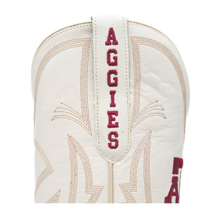 Texas A&M Ivory Western Boot