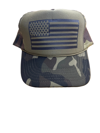 Flag Camo Hat
