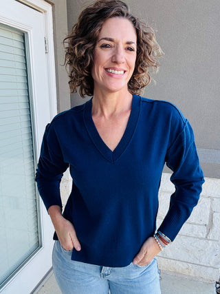 Blue Depths Makenzi Sweater