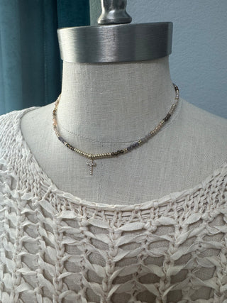 Graceful Cross Necklace