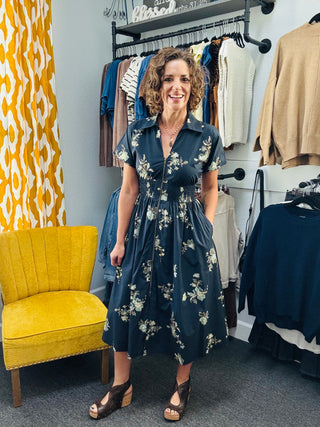 Midnight Bloom Dress