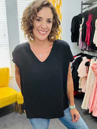 Black Tunic Top