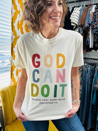 God Can Do It Tee