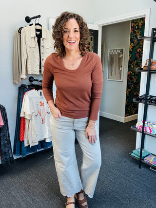 Copper Lauren Top