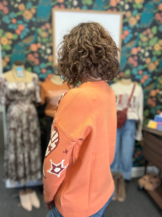 Cowboy Rust Sweater