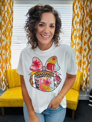 Floral Kickoff Tee