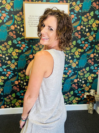 Light Mocha Sunset Tank