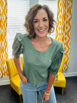 Slate Green Keely Top