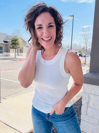 Golden Heart Cleo Tank