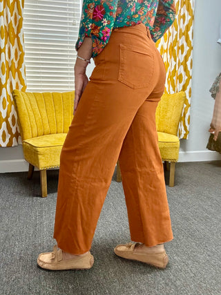 Pumpkin High Waist Pants