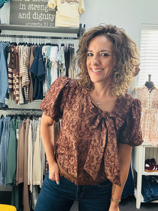 Brown Sugar Blouse