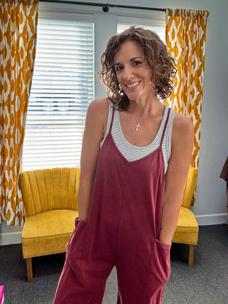 Cabernet Comfort Jumpsuit