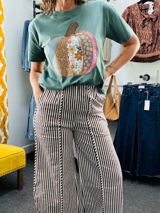 Chestnut Stripe Pants