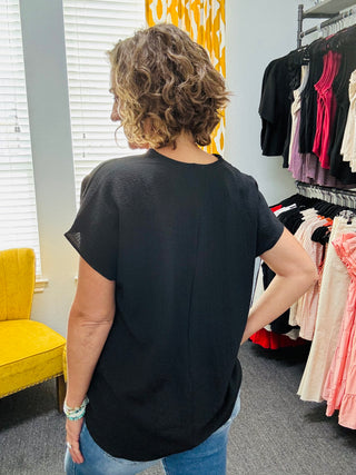 Black Tunic Top
