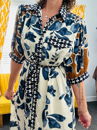 Harvest Blue Dress