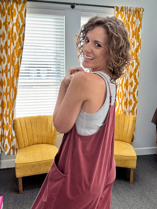 Cabernet Comfort Jumpsuit
