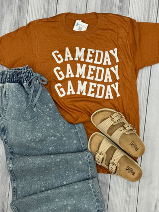 Gameday Burnt Orange Tee