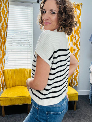 Monroe Stripe Top