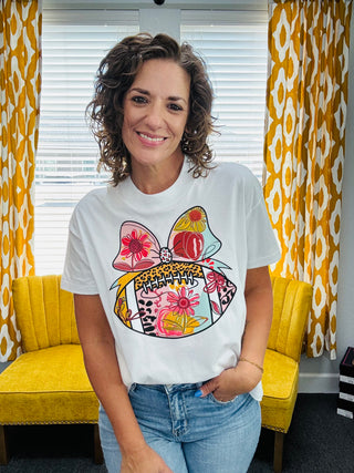 Floral Kickoff Tee