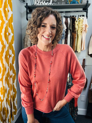 Poppy Fields Sweater