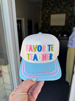 Favorite Teacher Hat