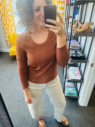 Copper Lauren Top