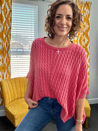 Wanderlust Red Pullover