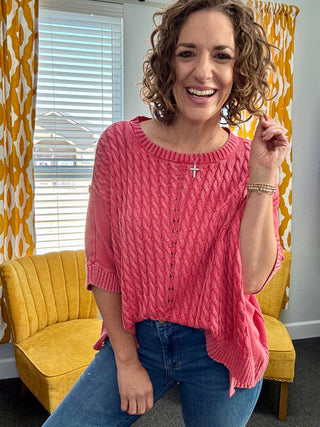 Wanderlust Red Pullover