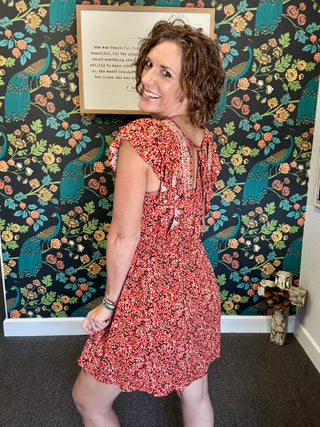 Autumn Dot Dress