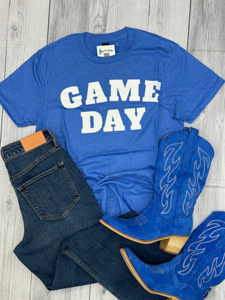 Game Day Blue Tee