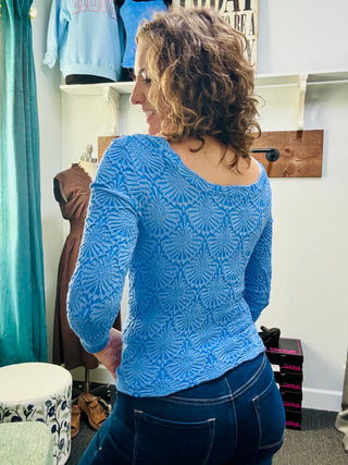 Royal Boho Top