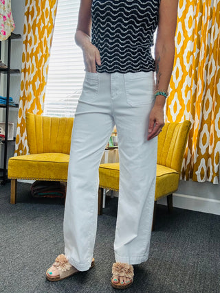 White Bristol Pants
