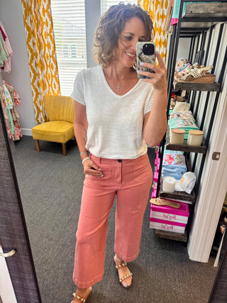 Terracotta Audrey Pants