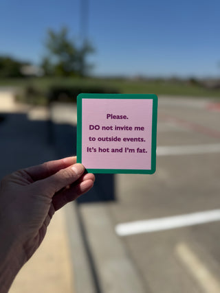 Outside Events Coaster