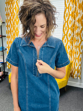 Lia River Blue Dress