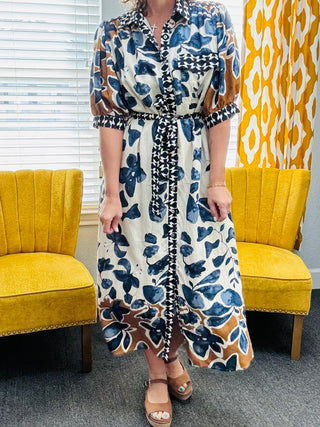 Harvest Blue Dress