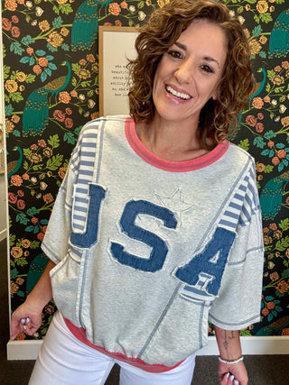 USA Pocket Pullover