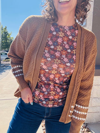 Wild Daisy Mesh Top