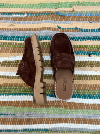 Get Lucky Chocolate Shoe