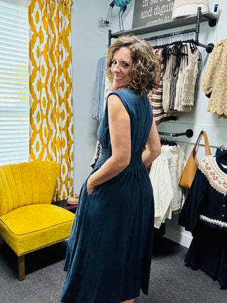 Sutton Suede Dress