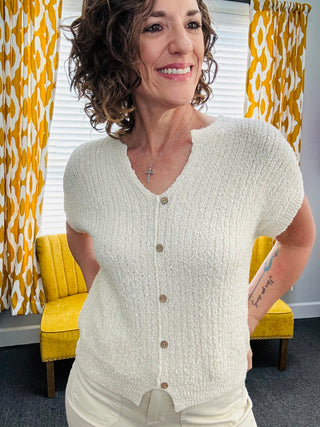 Cream Harbor Top