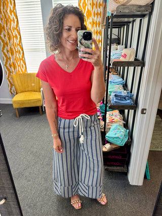 Scarlet Ease Tee