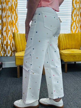 Floral Whimsy Jeans