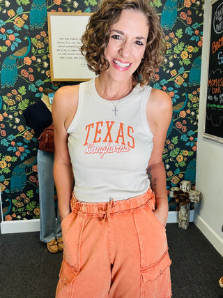 TEXAS Longhorns Tank